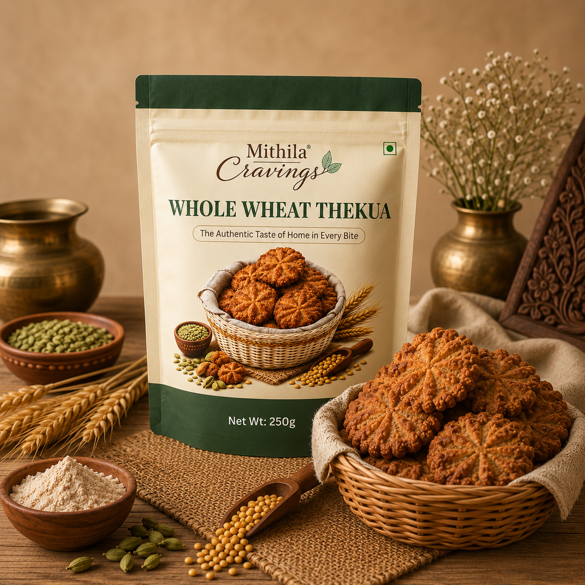 Whole Wheat Thekua