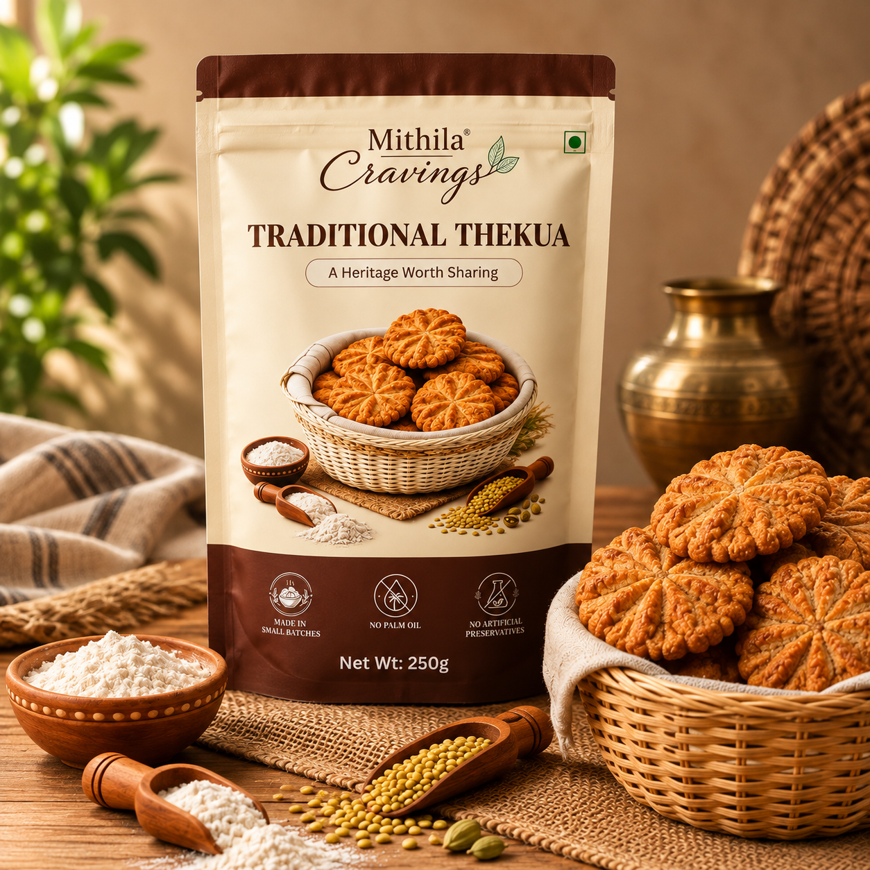 Traditional Thekua